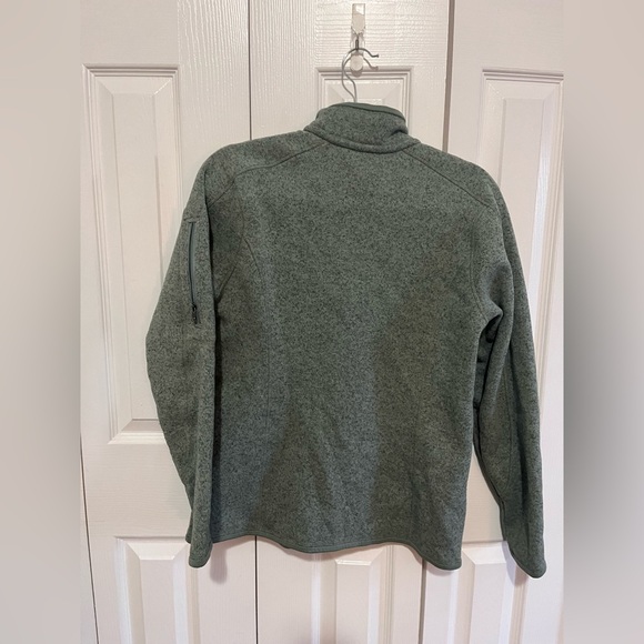 Patagonia Better Sweater 1/4 Zip Ellwood.Green Size Large - Picture 3 of 4